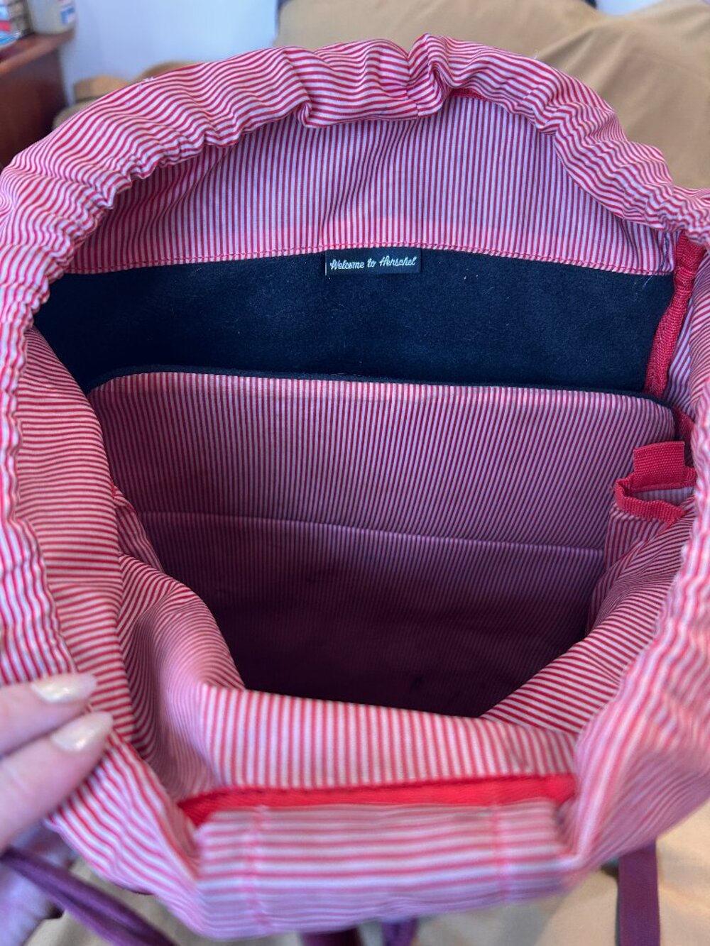 Herschel Drawstring Backpack - Picture 4 of 5